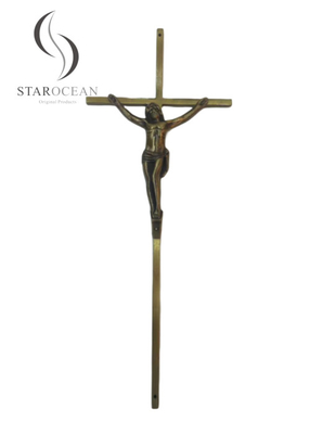 Atracción pulida alto fúnebre de la decoración del ataúd del crucifijo del estilo de Europa